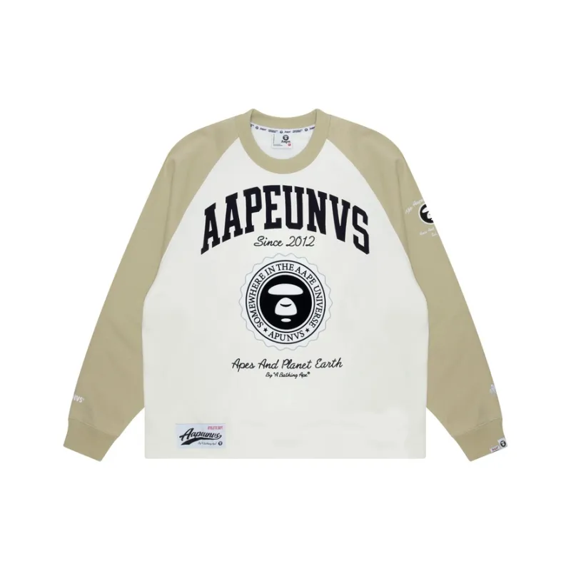 Aape Logo print Crew neck Sweatshirt-3