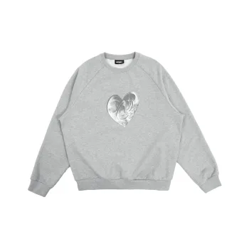 NERDY Sweatshirt Unisex Light Gray