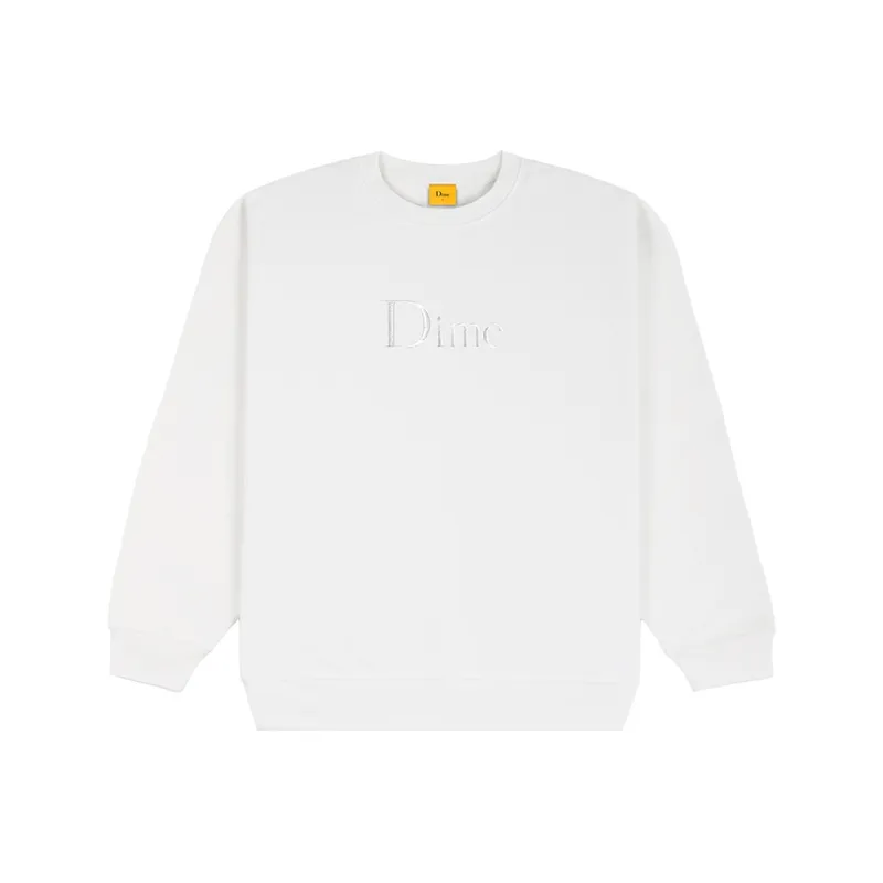 Dime Classic Embroidered Crewneck-2