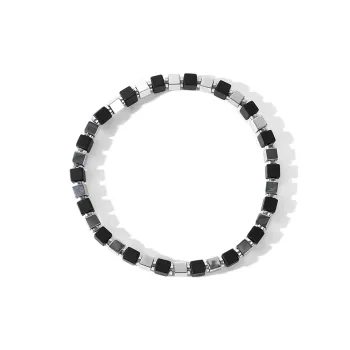 CIROCCO Stainless Steel, Hematite Bracelets Men's
