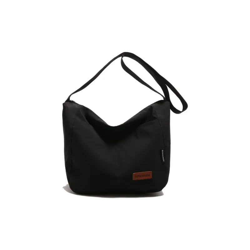 GOBLIN SHARKS 1759 Composite Cloth Crossbody Bag Medium Size Unisex White/Black/Orange/Green-7