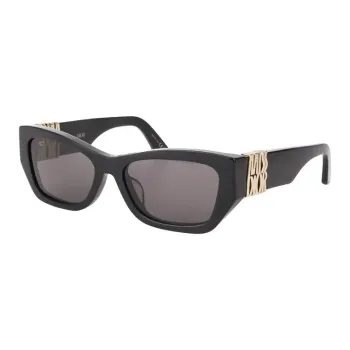 DIOR Plate And Metal Nylon Irregular Shape Sunglasses Men's Black