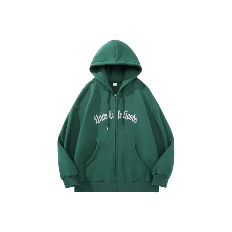 Unite Life HOODS Cardigan Sweatshirt Unisex-18