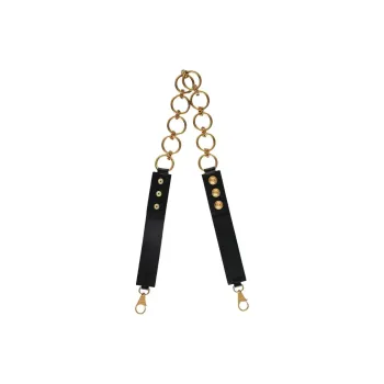 BALMAIN Chain link Leather Shoulder Strap