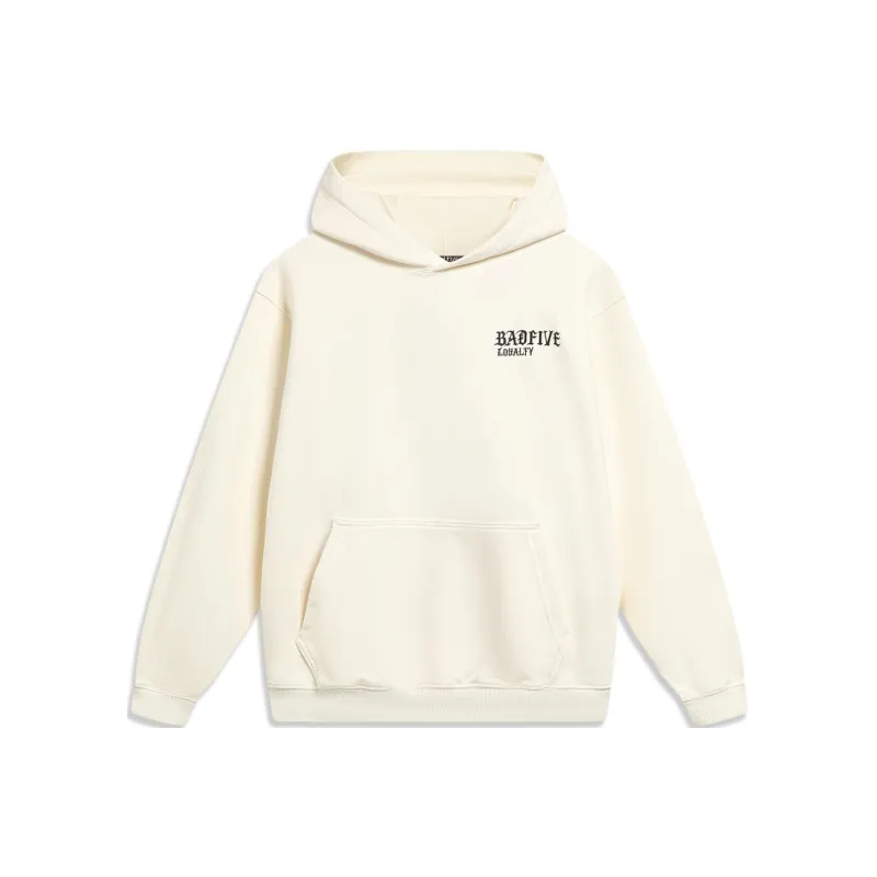 LiNing Badfive Sweatshirt Unisex Ecru-0
