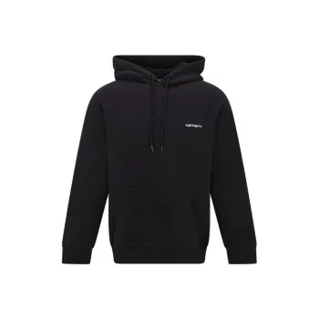 Carhartt WIP Logo Embroidered Drawstring Hoodie