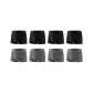 8 Pack (Black 4+Dark Gray 4)