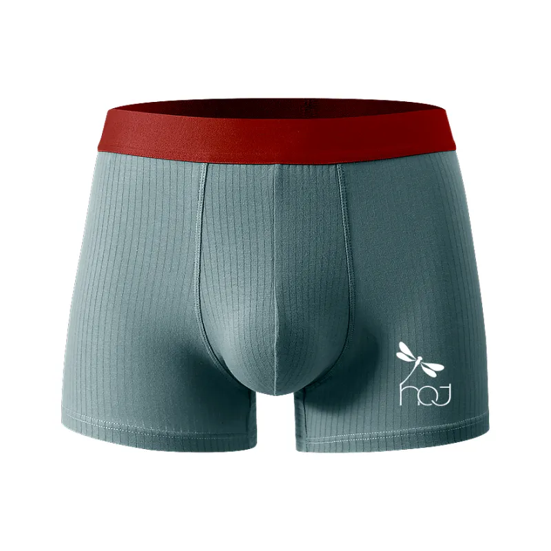 RED DRAGONFLY Cotton Panties Men's Gift Box Set Of 4-14