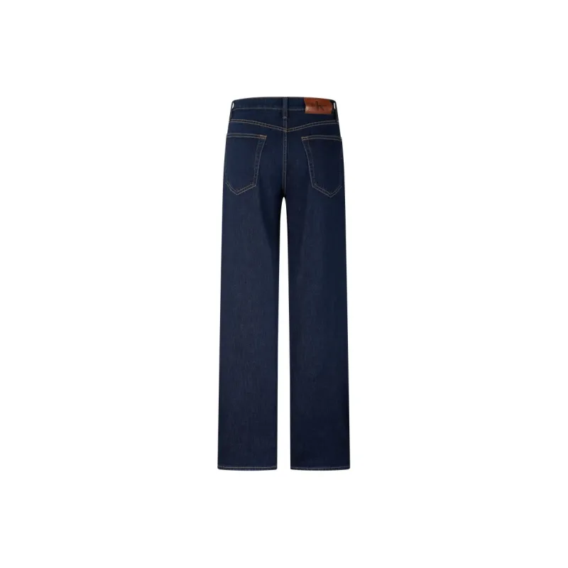 CALVIN KLEIN SS25 Jeans Women's Denim Dark Blue-6