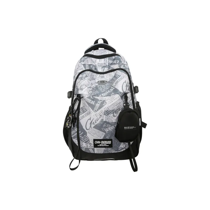 AUNG Nylon Backpack Regular Unisex Multicolor-5