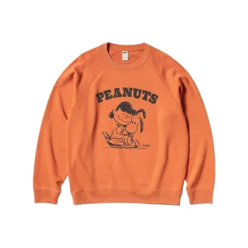 UNIQLO Uniqlo X PEANUTS Co-branded Series Sweatshirt Unisex Orange Yellow