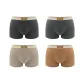 4 Pack (Black+Apricot+Khaki+Dark Gray)
