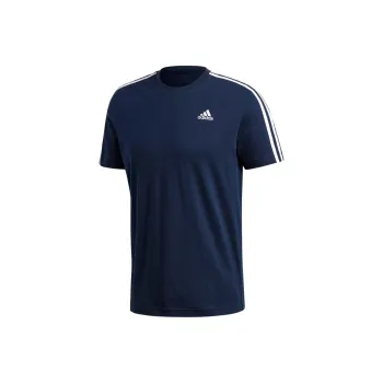 Adidas ESSENTIALS CLASSICS 3-STRIPES TEE T-Shirt Men's Marine Blue