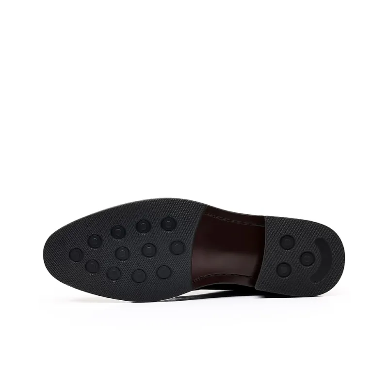 Romon Dress Shoes Men Low Top-4