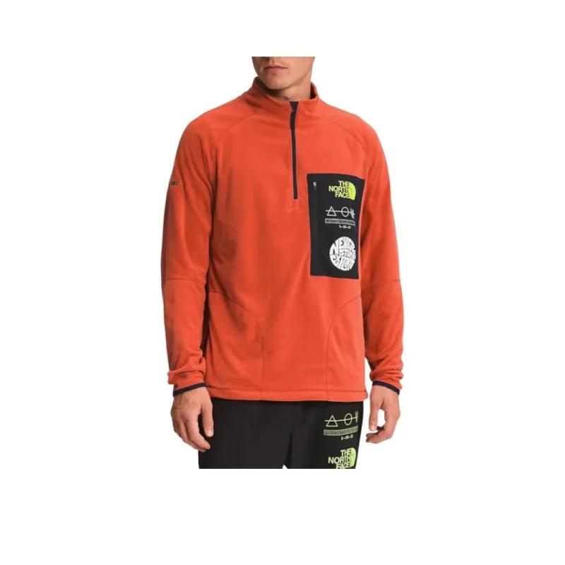 THE NORTH FACE Sweatshirts Men Orange-0