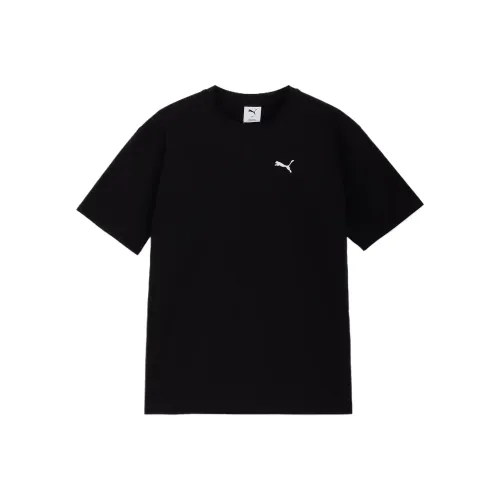 PUMA T Shirts Unisex Black