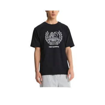 New Balance SEMI OVER FIT T Shirt Men's Black