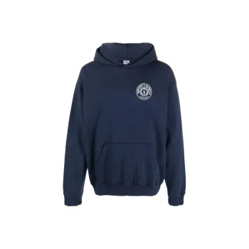SPORTY & RICH Sweatshirts Unisex Marine Blue