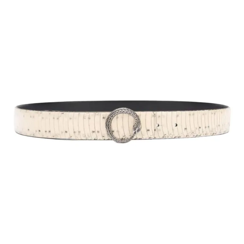 Roberto Cavalli Snake Buckle Belt-0