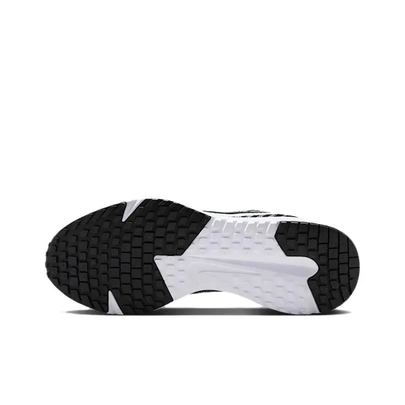 Nike Anti Slip Wear Resistant Low Top Casual Running Shoes Men's Black-5