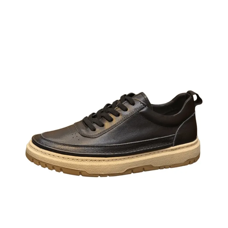 Ruomini Abrasion Resistant Low Top Skateboard Shoes Men's-5
