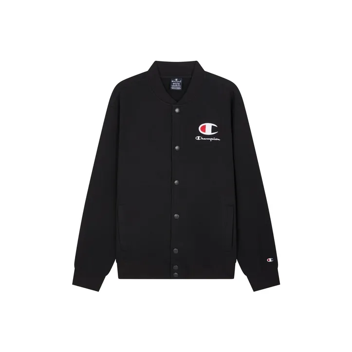 Champion Crew Neck Cardigan Sweatshirt US Version Unisex-0