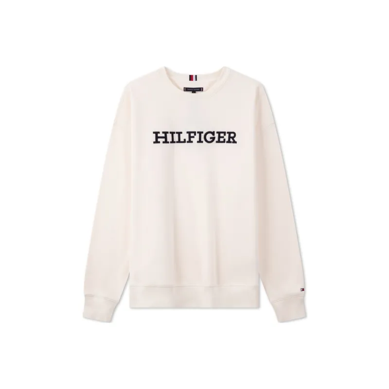 Tommy Hilfiger Logo-print Cotton-blend Sweatshirt-0