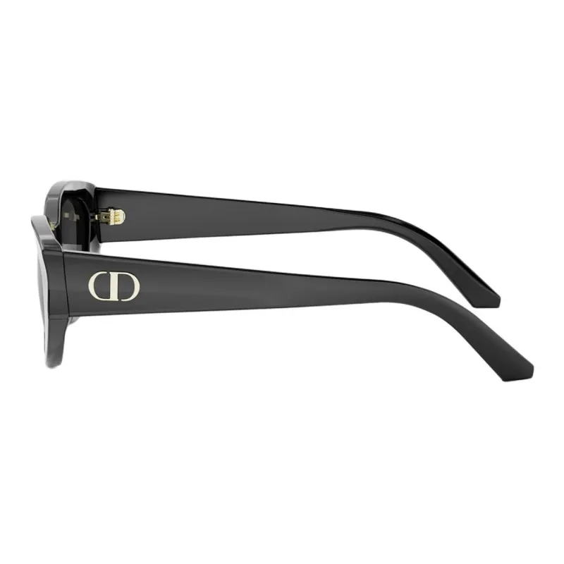 DIOR Acetate Metal Cat Eye Sunglasses Women's Black-2