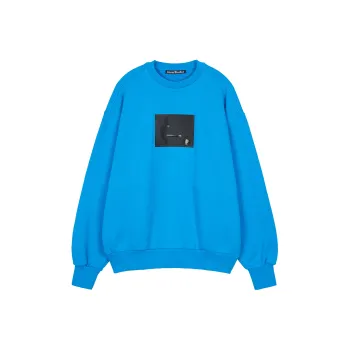 Acne Studios Sweatshirts Unisex Sapphire Blue