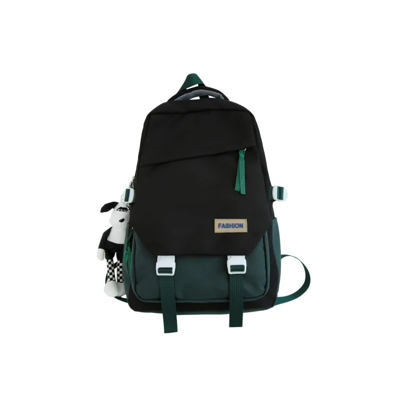 H YXIANG Nylon Backpack Unisex Multicolor-1