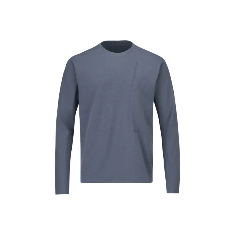 DESCENTE DUALIS Urban Commuting Crew Neck Long-Sleeved T-Shirt Men's-0