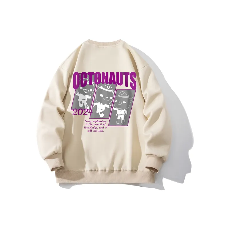 Small Columns Under The Sea Sweatshirt Unisex-5