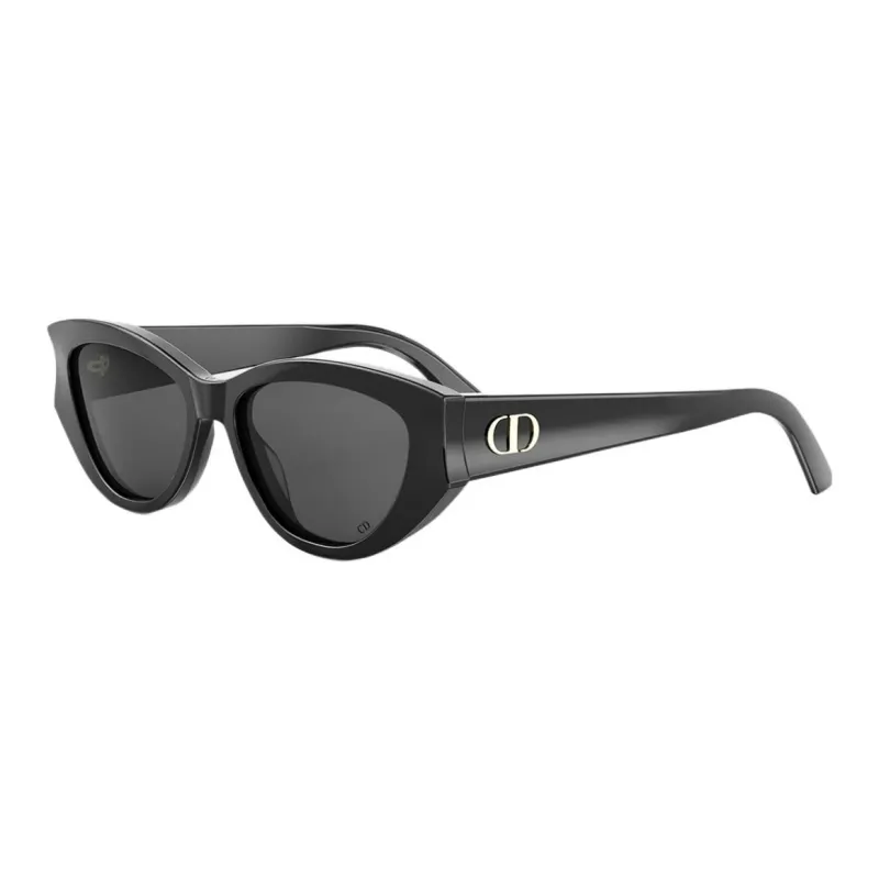 DIOR Acetate Metal Cat Eye Sunglasses Women's Black-0