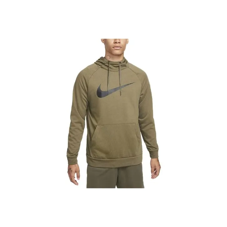 Nike Dry Graphic Sweatshirt Men's Olive-0