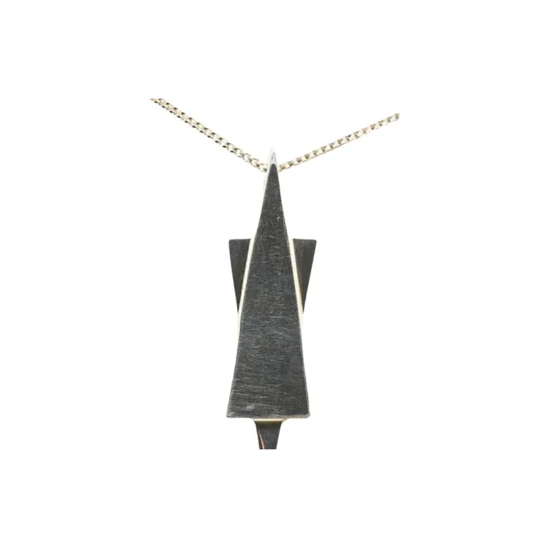 GUCCI 2000 2015 Sterling Star Of David Jewish Symbol Necklace Costume Necklace-2