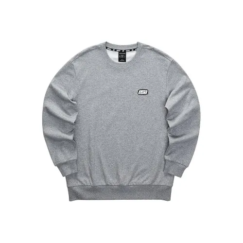 Skechers KIRSH Sweatshirts Men Medium Heather Gray/004F
