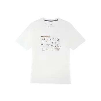 361° T Shirt Men's Feather White