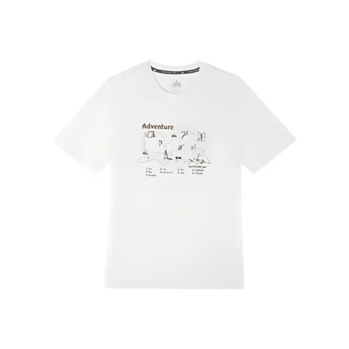 361° T Shirt Men's Feather White