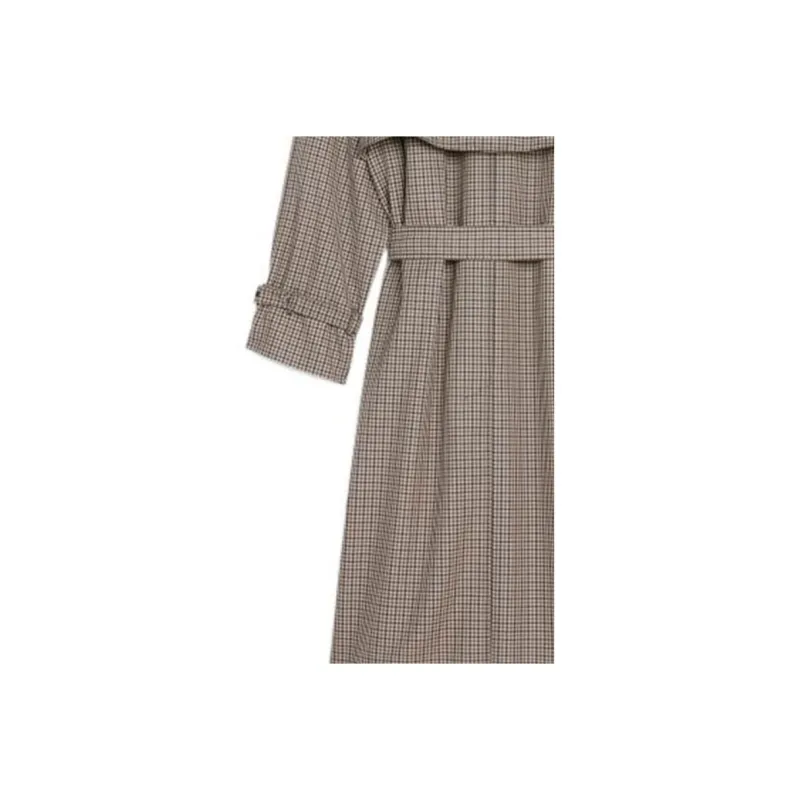 CELINE Trench Coat Women's Khaki-2