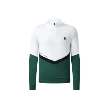 FILA Sweatshirts Men Jade White