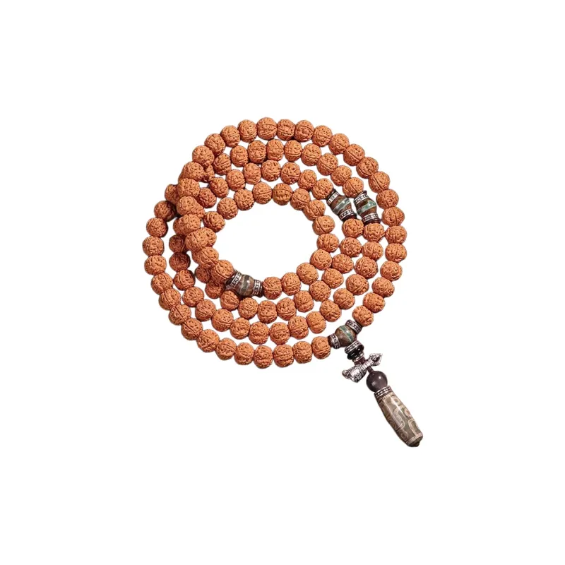 JIUHUASHAN King Kong Bodhi Seeds Bead Chain Unisex-5