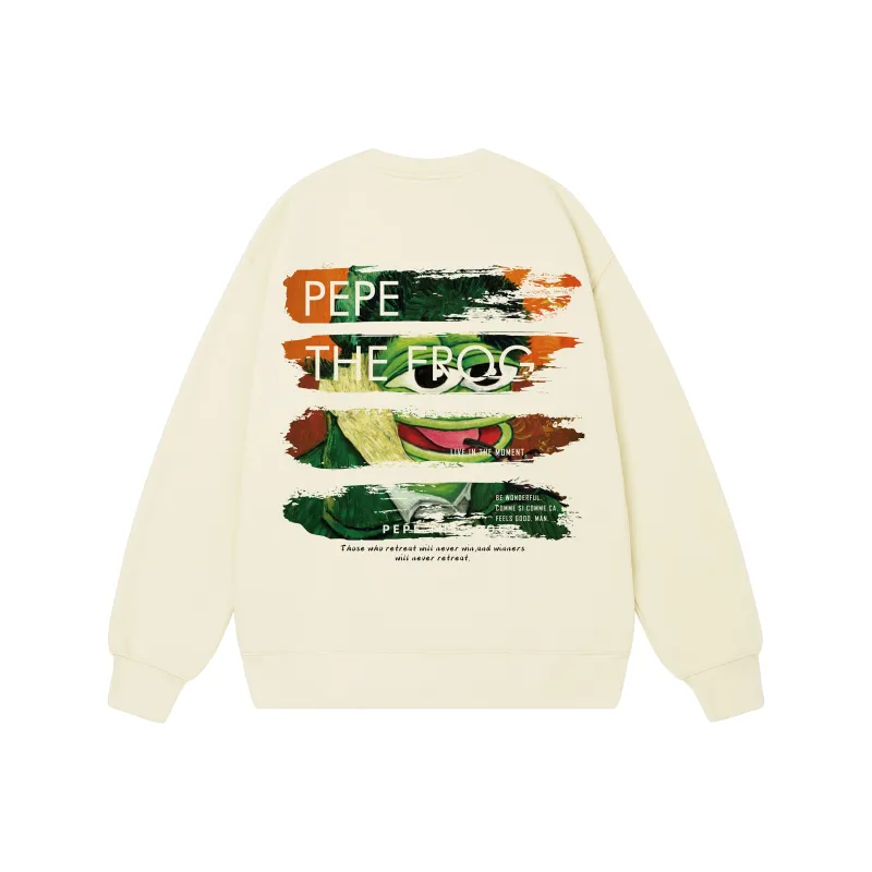 Pepe The Frog Sweatshirt Unisex-6