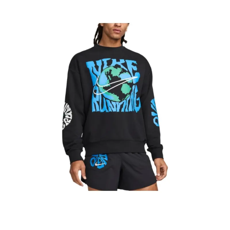 Nike Run Energy Men's Dri-FIT Fleece Running Crew-0