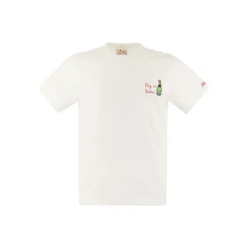 MC2 Saint Barth Portofino Chest Embroidered T-Shirt