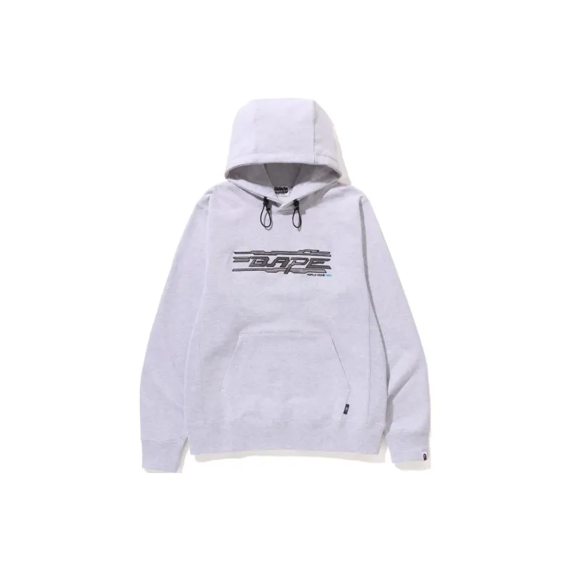 Bape World Gone Mad Embroidery Pullover Hoodie-1