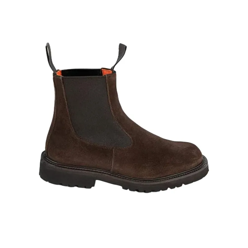 Tricker's Paula Short Chelsea Boots Women's Dark Brown-1