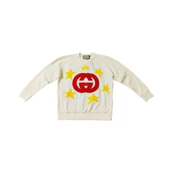 GUCCI Sweatshirts Unisex Ecru