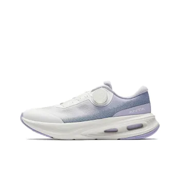 Anta Lightweight And Wear resistant Low Top Training Shoes Women's White Purple