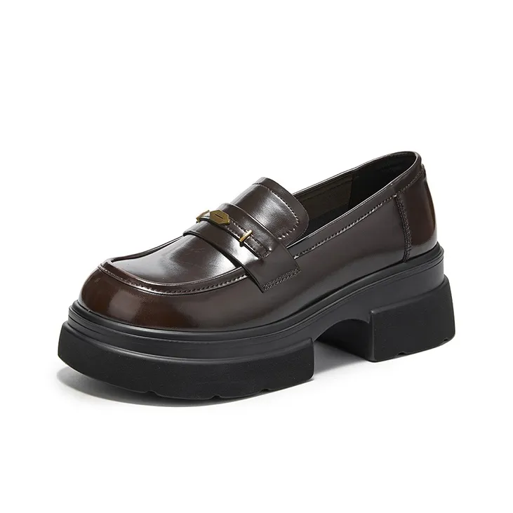 DAPHNE Loafers Women's Black/Brown-1