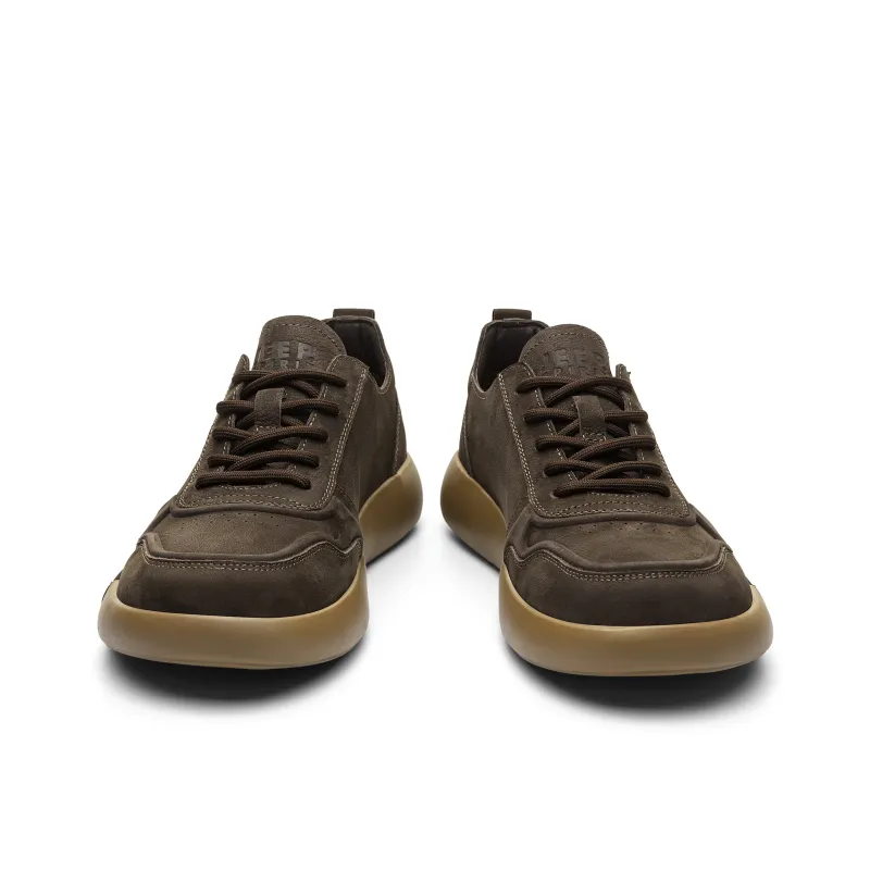 JEEP SPIRIT Coverage Slip Resistant Cushioning Abrasion Resistant Low Top Skateboard Shoes Men's Caramel Brown-4